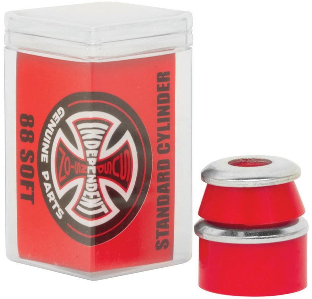 Independent Skateboard Bushings Standard Cylinder 90 Medium Red