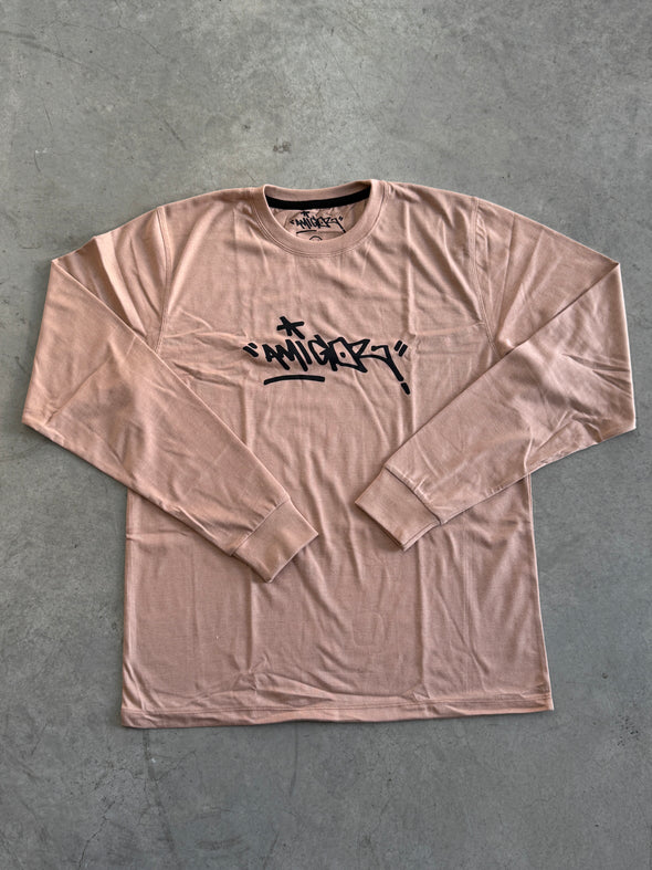 Whiteroom x Amigoz Long Sleeve Tee Tan