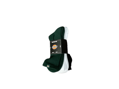 Dickies Classic Label Spruce - White - Black Size 6-12 Sock