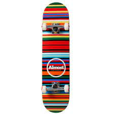 Almost Thin Strips 7.75” Complete Skateboard