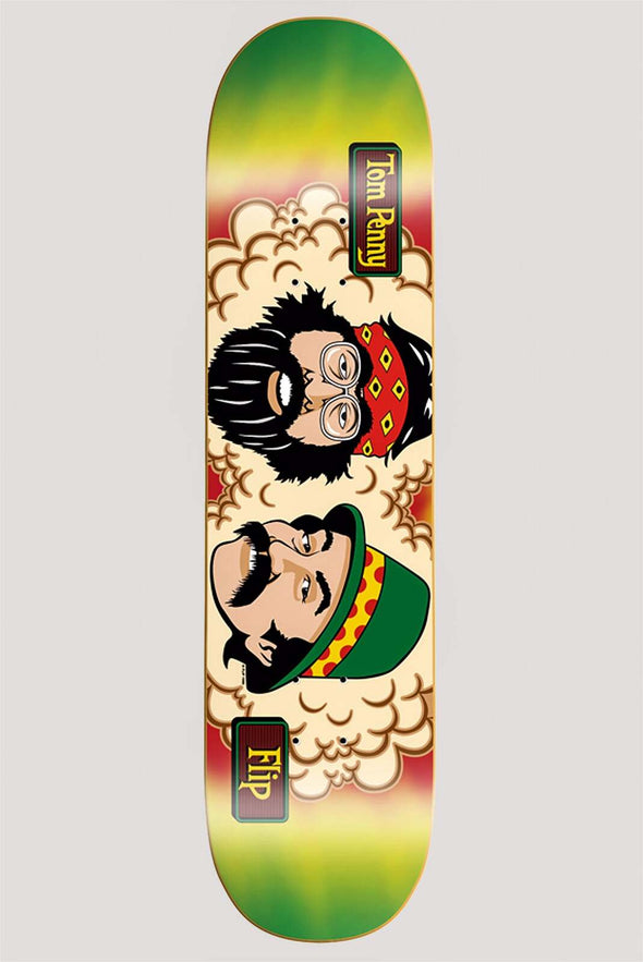 Flip Tom Penny Tom’s Friends Rasta 8.0” Skate Deck