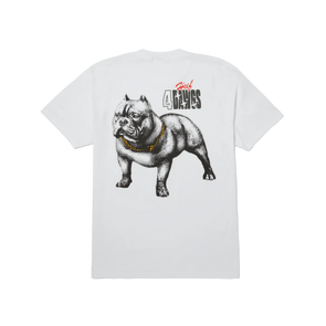 HUF 4 The Dawgs Tee White