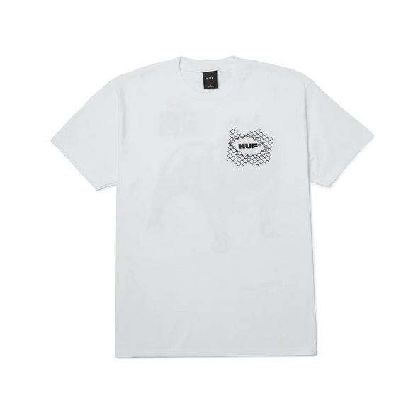 HUF 4 The Dawgs Tee White
