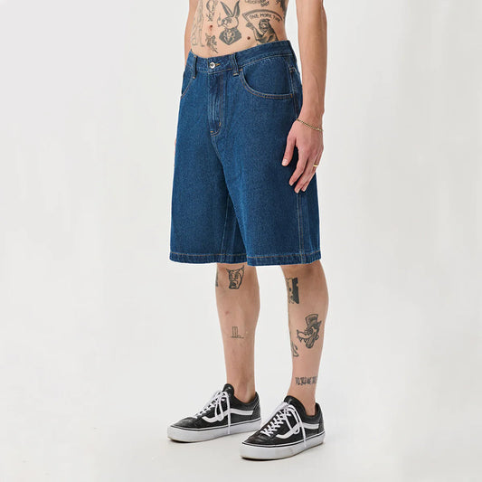 XLARGE Bull Denim 91 Short Blue Denim