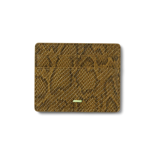 HUF F*ck It Snakeskin Cardholder Green