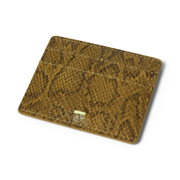 HUF F*ck It Snakeskin Cardholder Green