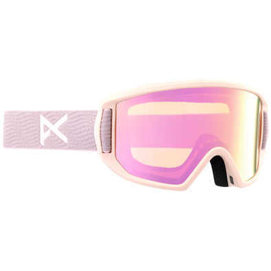 Anon Relapse Jr Elderberry Goggles + Pink Amber Lens + MFI Face Mask