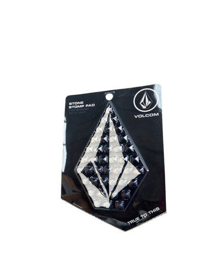 Volcom Logo Stone Stomp Pad - Black/White