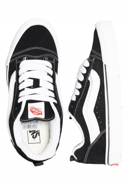 Vans Knu Skool Black/True White Shoes