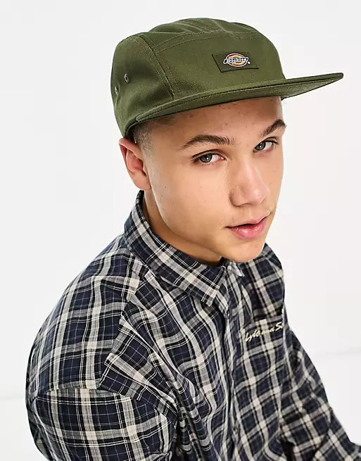 Dickies Standard Ripstop 5 Panel Soft Cap Olive Green