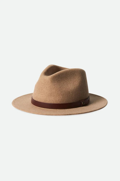 Brixton Messer Fedora Heather Sand