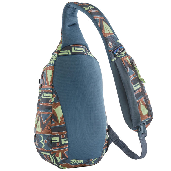 Patagonia Atom Sling 8L Bag High Hopes Geo: Forge Grey