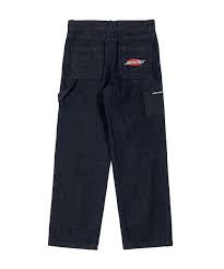 Santa Cruz Youth Oval Strip Carpenter Jeans Black