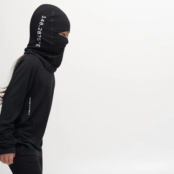 Le Bent KIDS Core Midweight Balaclava Black