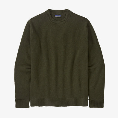 Patagonia Men’s Recycled Wool Blend Sweater Basin Green