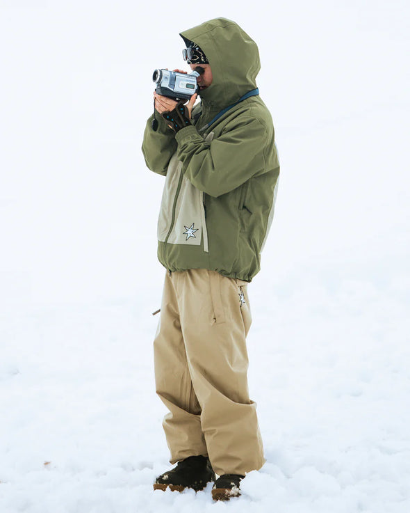 Volcom Men’s Arthur 3L Jacket Dark Olive