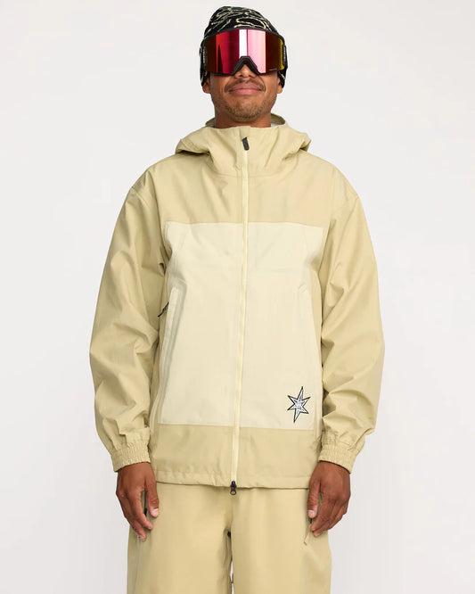 Volcom Men’s Arthur 3L Jacket Fern