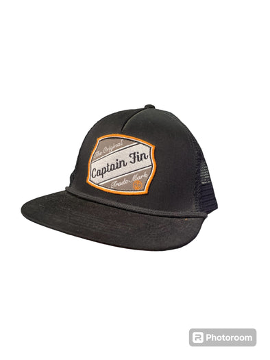 Captain Fin Brew 5 Panel Prem Truck Hat Black