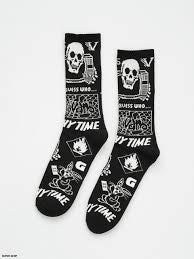 Vans BUBS 66 Crew Socks Black