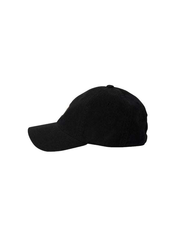 Brixton Woodburn LP Adjustable Cap Black Vintage Wash