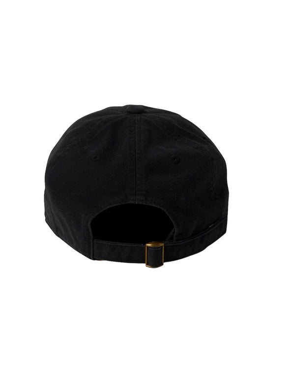 Brixton Woodburn LP Adjustable Cap Black Vintage Wash