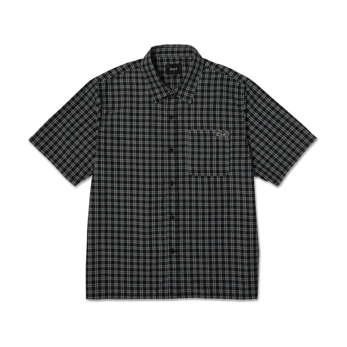 HUF Stretch Micro Plaid Shirt