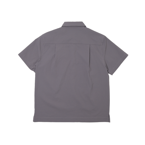 Hoddle Seer Sucker Shirt Grey