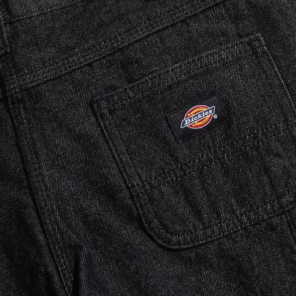 Dickies 1993 Youth Relaxed Fit Carpenter Shorts Rinsed black