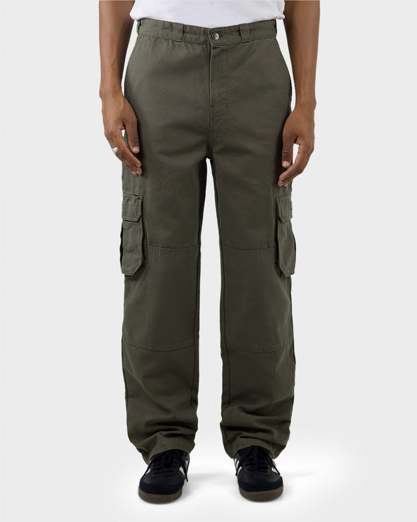 Dickies Cargo Pants Washed Dark Khaki