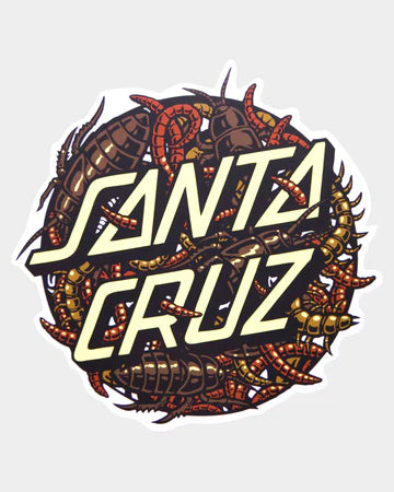 Santa Cruz Bug Dot Sticker Brown