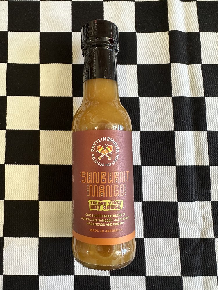Rattlin' Bones Co Sunburnt Mango Hot Sauce