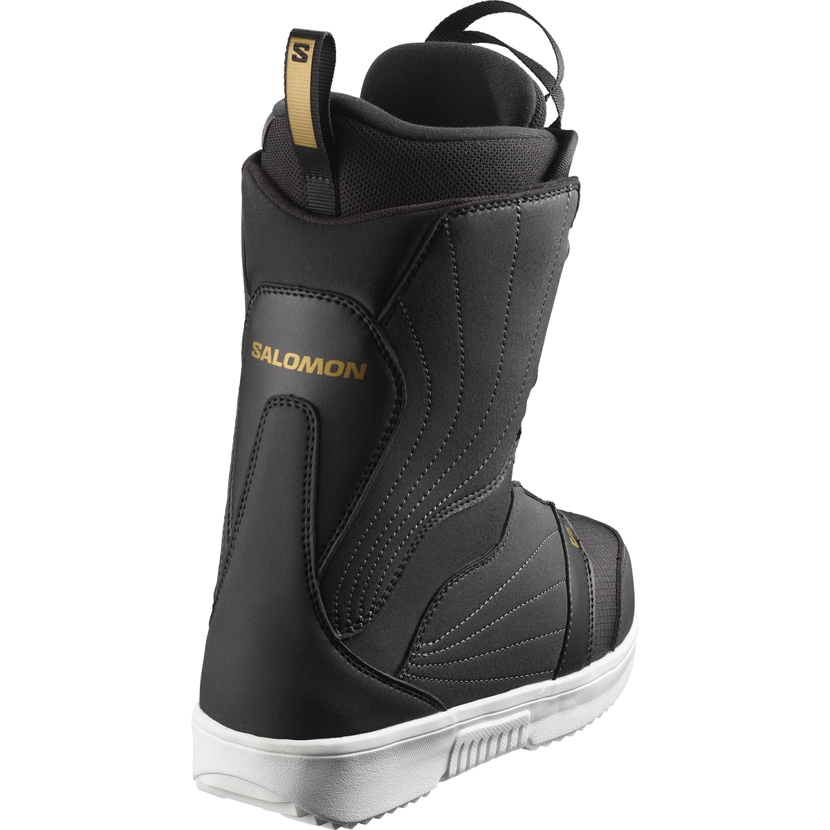 Salomon Women’s Pearl BOA Snowboard Boots Black/White/Gold