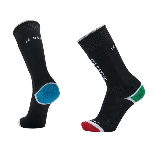 Le Bent Kids Core Light Snow Sock Black