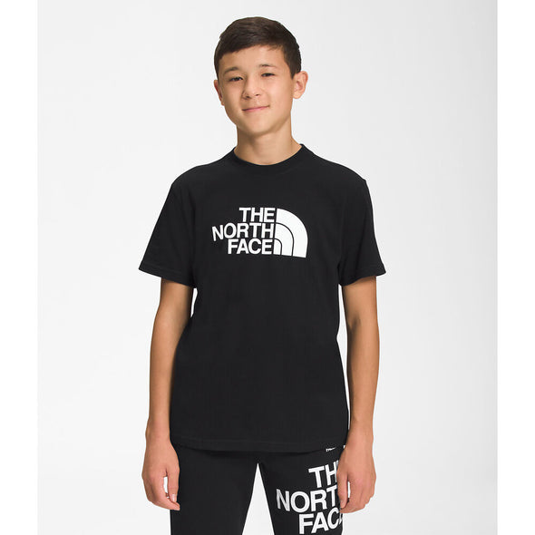 The North Face Teen Halfdome Short Sleeve Graphic Tee TNF Black