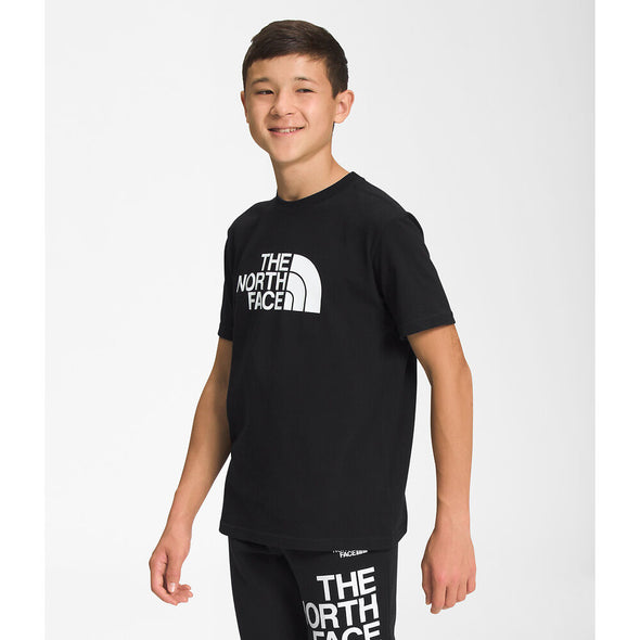 The North Face Teen Halfdome Short Sleeve Graphic Tee TNF Black