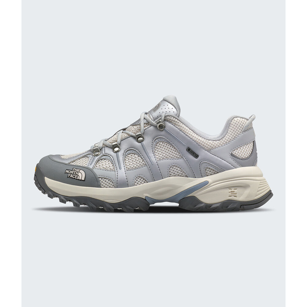 North Face Hedgehog 06 RVST Gore-Tex Shoes Frost Grey/White Dune