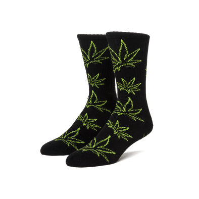 HUF Outline Plantlife Sock Black