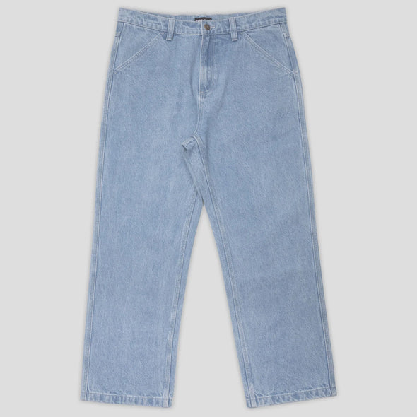 PASS~PORT Workers Club Denim Jean Washed Light Indigo
