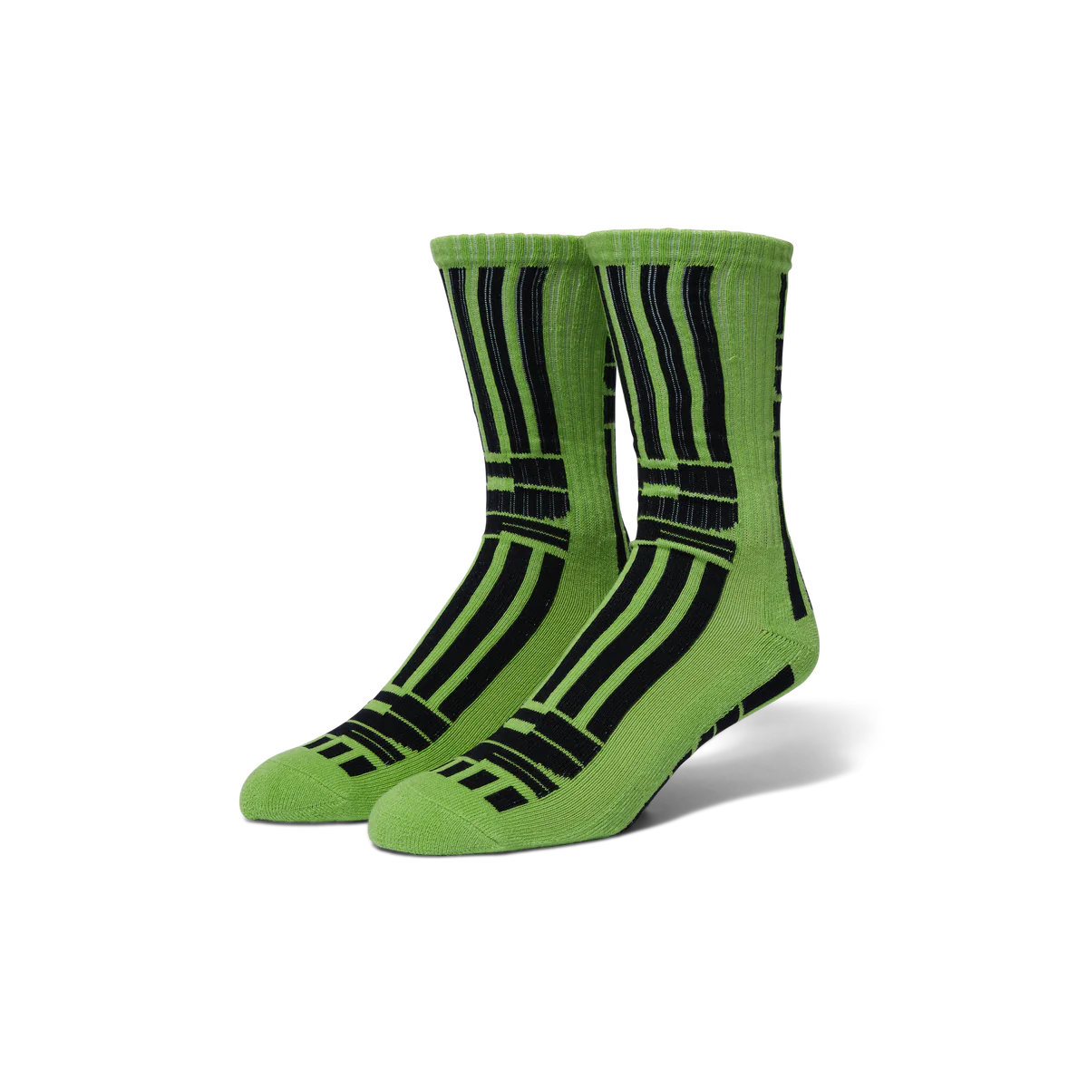 HUF Starting Line Crew Sock Green