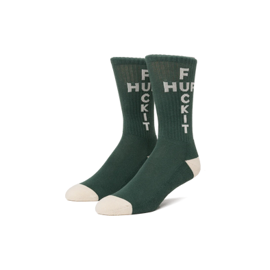 HUF Strike Through Crew Sock Pine