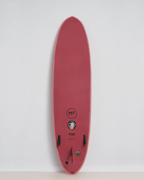 MF Alley Cat Super Soft Softboard Coral/Merlot 7'0