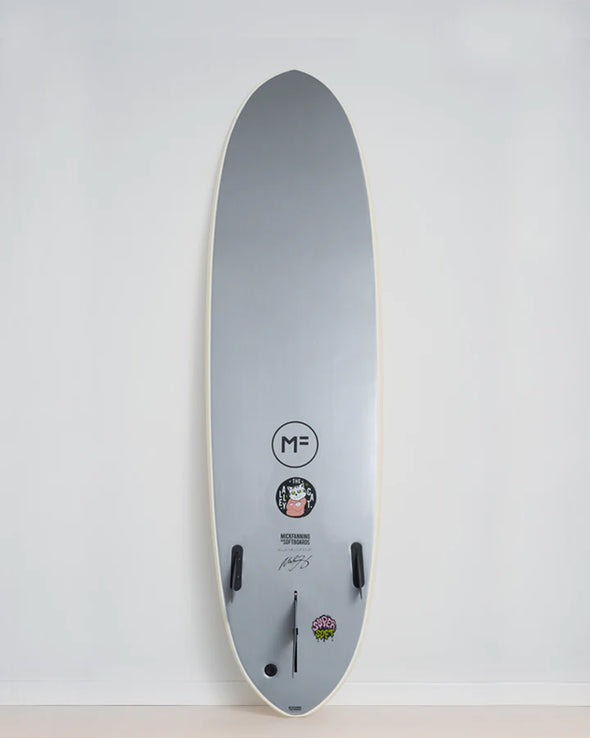 MF Alley Cat Super Soft Softboard White/Grey