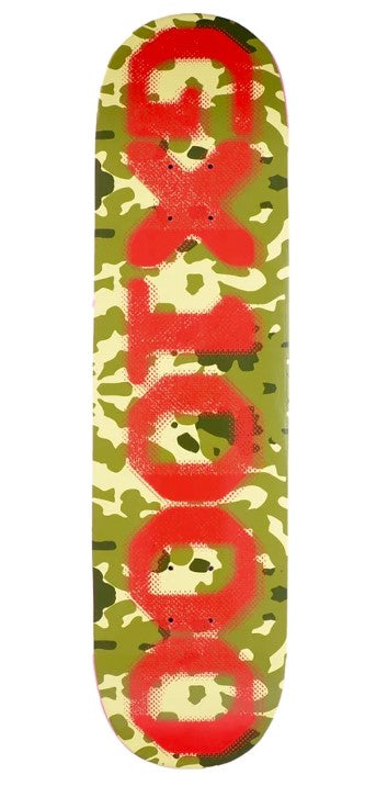 GX1000 Forest Camo 8.125 Skateboard Deck