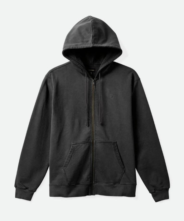 Brixton Vintage Reserve Full Zip Black Wash