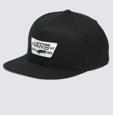 Vans Full Patch Snapback True Black Hat
