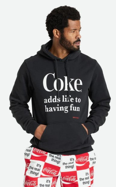 Brixton Coca-Cola Having Fun Hood Black