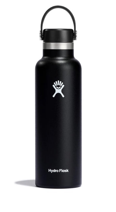 Hydroflask 21oz Standard Mouth Water Bottle Black
