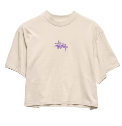 Stussy Graffiti Boxy Tee Stone