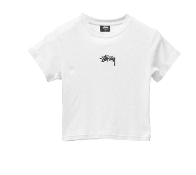 Stussy Graffiti Rib Tee White