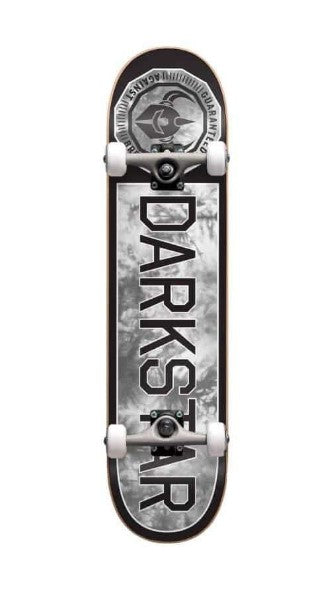 Darkstar Timeworks Silver/Tie Dye Skateboard Complete 8.25